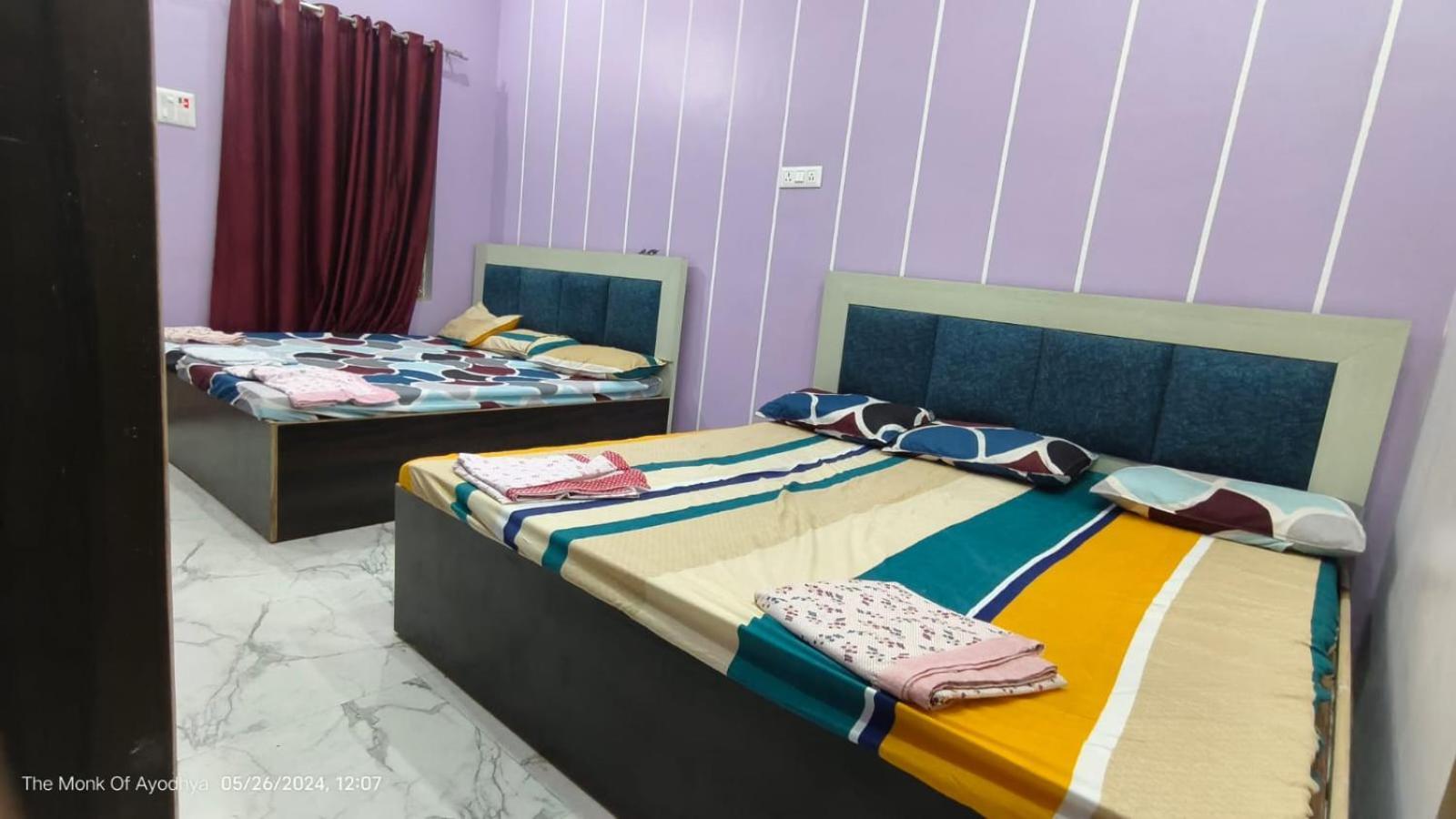 Shree Ayodhya Dham Guest House 300 Meter From Sri Ram Temple Free Pick Up , Drop , Breakfast & Wifi Exterior photo